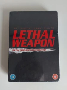 Lethal Weapon Collection 1 to 4 DVD Boxset Mel Gibson New Sealed - Picture 1 of 3