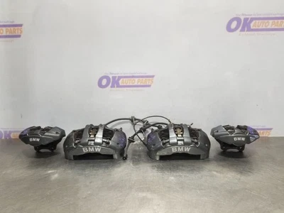 08 2008 BMW 135I 3.0L RWD PERFORMANCE FRONT REAR BRAKE CALIPER SET GREY METALLIC - Image 1 of 4