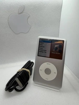 Apple iPod Classic 7. Generazione Grigio Argento 80GB Mp3 Lettore A1238 MB147ZD - Immagine 1 di 4