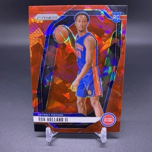 Red Ice! 🚨2024-25 Panini Prizm Ron Holland II RC Detroit Pistons Rookie #269 - Picture 1 of 2