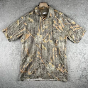 Georg Roth Men’s Button-Up Shirt Size Medium Multi-Color Abstract Art Print - Picture 1 of 11