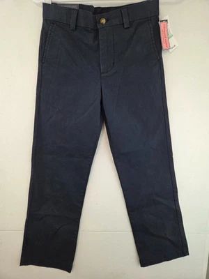 Vineyard Vines Boy's sz 8 Navy Blue Stretch Breaker Pants NWT $44.99 - Image 1 of 3