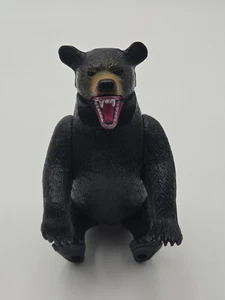 New-Ray Black Bear Figurine 5” Wildlife Animal Toy Model Figure Realistic PVC... - Picture 1 of 5