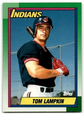 1990 Topps Tom Lampkin Cleveland Indians #172 - Image 1 of 2