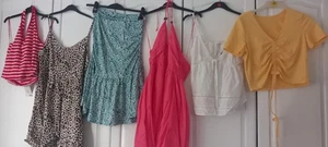 Ladies Summer Bundle, Topsdresses Size 14 6 Items In Total, 5 Brand New - Picture 1 of 7
