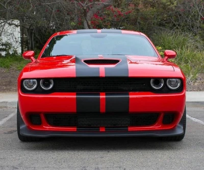 Kit de calcomanías de parachoques trasero techo capó Dodge Challenger rayas carreras coche parachoques Foto 1 de 4