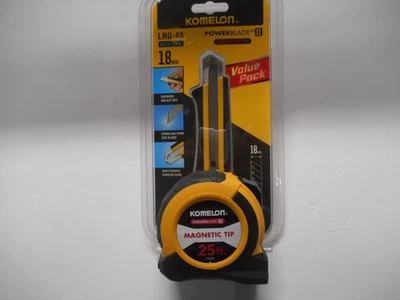 Komelon 25 ft. Powerblade II # LRG-A5. 73425CK. 18mm. New. Sealed. - Image 1 of 4