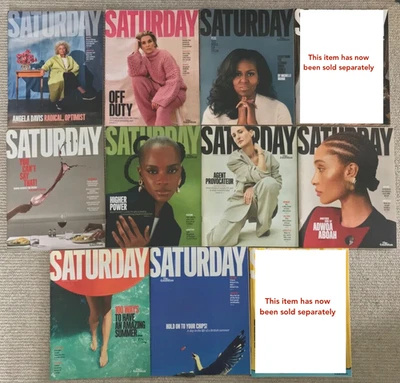 9 x SATURDAY ~ The Guardian Weekly Magazine 2022 Job lot Bundle Michelle Obama - Image 1 of 4