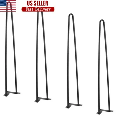 Juego de patas de mesa ajustables de alta resistencia de metal macizo de 28 pulgadas para muebles nuevo Foto 1 de 4