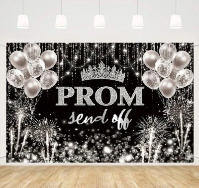 Brillante telón de fondo de graduación graduación celebración fiesta foto fondo pancarta Foto 1 de 3
