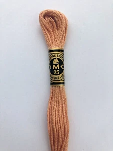 DMC 3771 ' PEACH DARK ' CROSS STITCH 8m SKEINS-THREADS - Picture 1 of 5