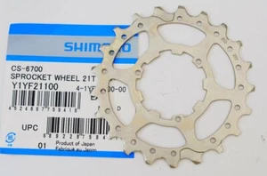 Geniune Shimano Ultegra CS-6700 10 Speed 21t Cog for 12-30 Cassette - Picture 1 of 1