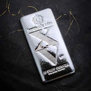 Barra de lingotes de plata de 15 oz - Scottsdale Mint Imperium XV .999 ¡EN STOCK! - Imagen 1 de 4