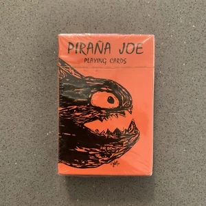 New Sealed Pirana Joe Playing Cards HTF - Picture 1 of 6