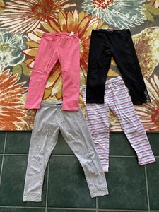 LOT OF 4 LEGGINGS SIZE GIRLS L - Picture 1 of 9