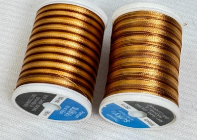 Sulky 40 wt rayon thread variegated Col.2120.- 850 yard spools Lot of 2 - Image 1 of 4