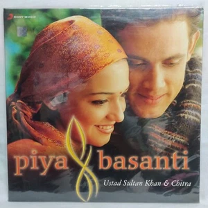 Piya Basanti Vinyl LP Schallplatte Ustad Sultan Khan & Chitra Bollywood indisch neuwertig - Bild 1 von 3