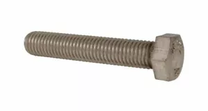 2 New 5/8-11 x 3.5" Stainless Steel Hex Cap Screw Full Thread Free US Shipping - Picture 1 of 3