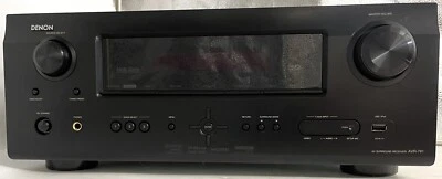 Denon Audio Video Receiver Stereo AVR-791 Black Home Theater HDMI Surround Sound - Image 1 of 4