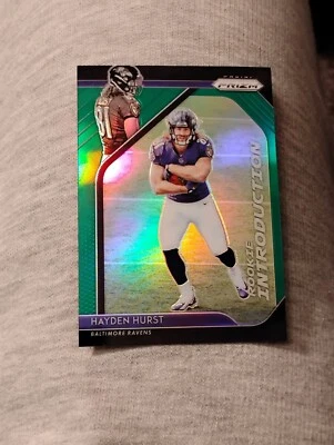 2018 Panini Prizm - Rookie Introduction Green Prizm #RI-8 Hayden Hurst (RC) - Image 1 of 4