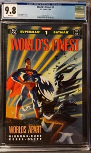 World's Finest 1 CGC 9.8 NM/M White Page - Picture 1 of 3