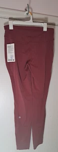 NUEVO Lululemon Mujer Base Pace HR Apretado 28” Cepillado en Vino Mullido Talla 12 - Imagen 1 de 13