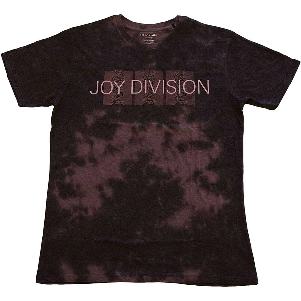 Joy Division - Mini Repeater Pulse - Dip Dye Purple t-shirt - Image 1 of 1