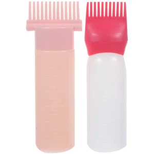 2PCS Root Comb Applicator Bottles Hair Oil Applicator Bottles Root Comb - Picture 1 of 12