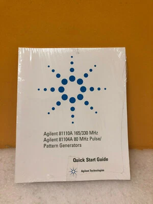 Agilent 81110-91021 811004A 80 MHz Pulse/Data Pattern Generators Start Guide - Image 1 of 2