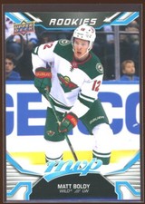 Various Matt Boldy Upper Deck Rookie RC Cards & Singles *You Pick from List*