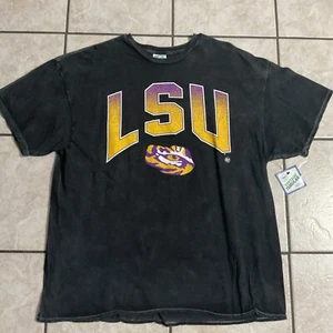LSU Tigers ‘47 Vintage Tubular Shirt Black Mens 2X - Picture 1 of 5