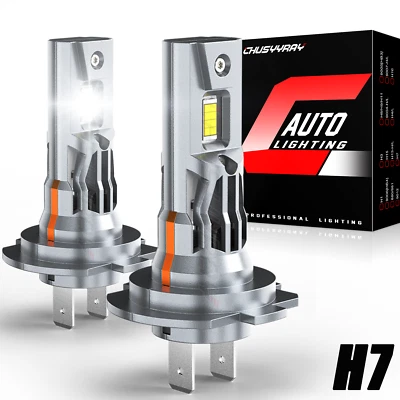 For BMW	S1000RR 2009 2010-2015 - H7 LED Motorcycle Headlight 6500K White Bulb - Image 1 of 4