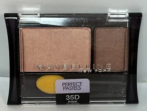 Maybelline Expert Wear Eye Shadow (35D Pink Suede) (0.08oz/2.4g) New Seen Pics - Picture 1 of 4