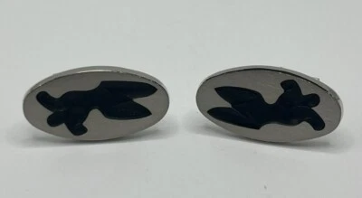 Womans Body Sterling Silver Tantra Cuff links - Image 1 of 4