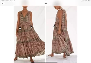 NWT OMIKA PAOLI MAXI DRESS SIZE LARGE - Picture 1 of 14