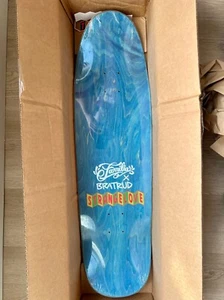 StrangeLove x Familia x Todd Braturd Strawberry Cough Skateboard Skate Blue Top - Picture 1 of 2