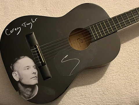 Corey Taylor - Signed Autographed Guitar, Slipknot, Stone Sour Cover