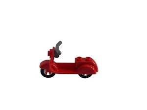Lego Red Scooter Gray Handlebars No Kickstand - Picture 1 of 5