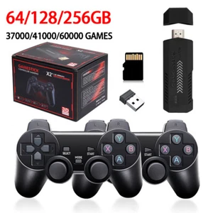 Consola de videojuegos 4K HDMI TV Game Stick integrada 256 GB 60000+ Gamepad inalámbrico - Imagen 1 de 12