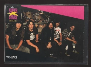 VIO-LENCE #243 Super Stars MusiCards Pro Set Trading Card - Picture 1 of 2