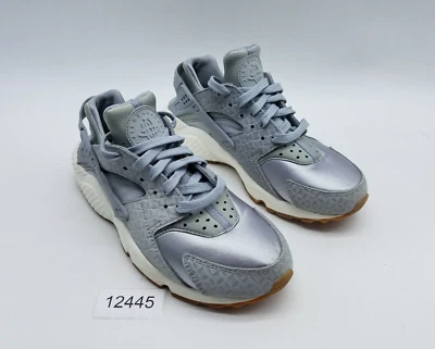Кроссовки беговые Nike Air Huarache Run премиум-класса женские размер 8 волчий серый змеиный принт - Изображение 1 из 4