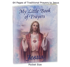 My Little Book of Prayers Jesus, Catholic Pocket Traditional Prayer Book - Picture 1 of 4