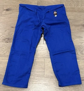 Fuji Blue Kimono Drawstring Waist Pants A3 Martial Arts Clothing - Picture 1 of 8