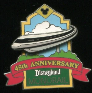 Prendedor DLR 45 Aniversario Monorriel 3D LE Disney 30297 - Imagen 1 de 1