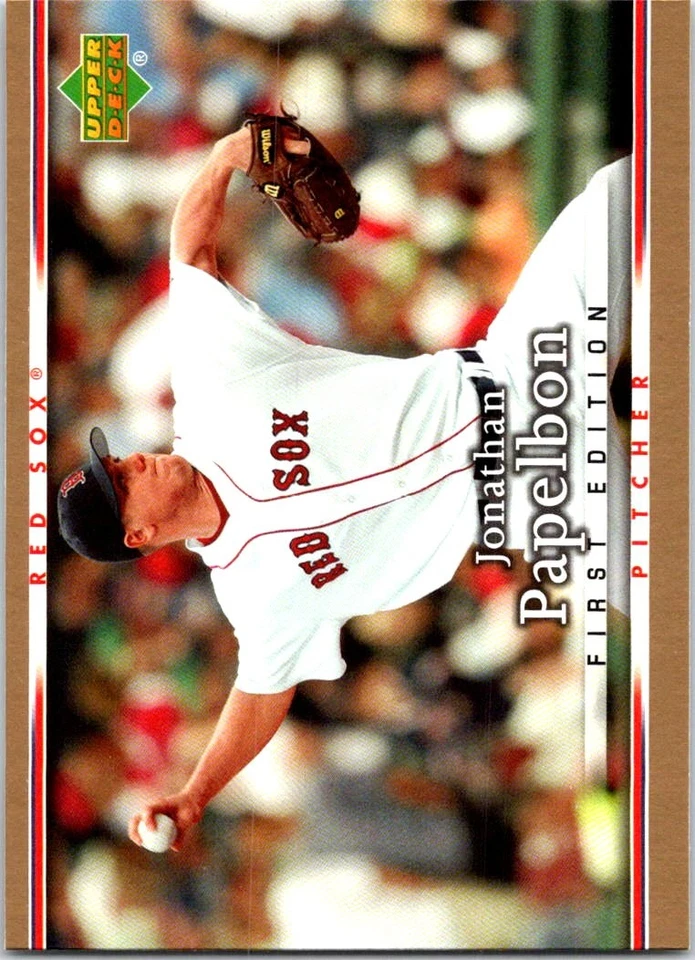 2007 Upper Deck First Edition #65 Jonathan Papelbon - Image 1 of 2