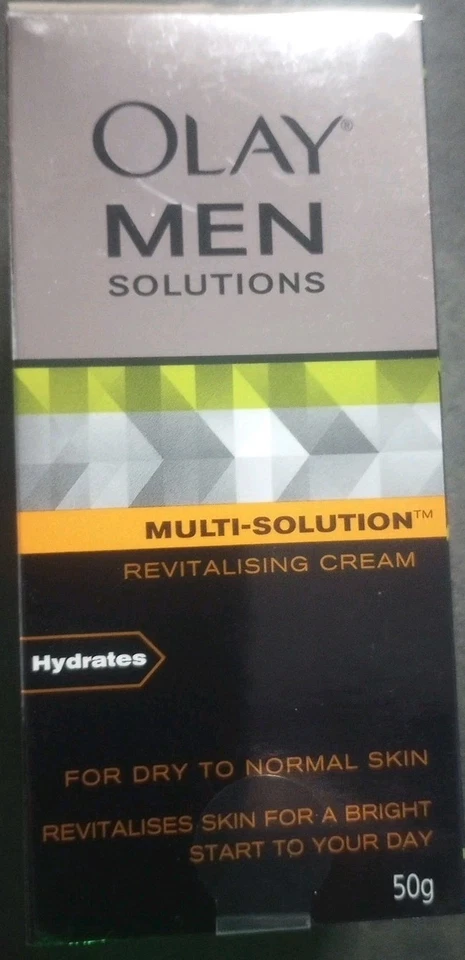 New Olay Men Multi-Solution Revitalizing Cream - Dry/Normal Skin - Discontinued  - Image 1 of 4
