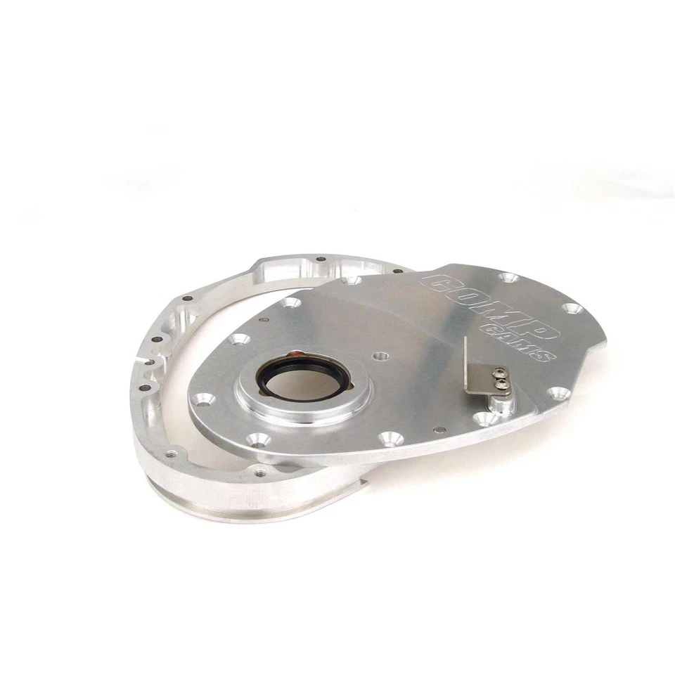 COMP Cams 210 2-Piece Aluminum Timing Cover, Small Block Fits Chevy, Kit - Image 1 of 4