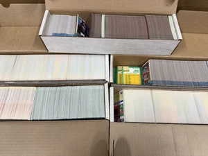 HUGE (~2500+) 1990-1991 Football Card Lot Topps Fleer Score Set Builder VALUE! - Picture 1 of 4