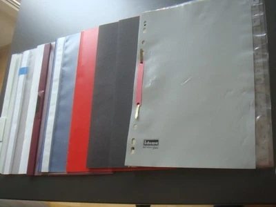 9  verschiedene Mappen/ Hefter + 1 Register A-Z - Bild 1 von 4