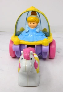 Fisher Price Little People Cinderella Disney Princess Coach Klip Klop Carriage - Picture 1 of 6